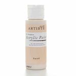 Artiste Acrylic Paint 59ml 2Oz Sand, Quick-Drying Professional Art, Craft And Hobby, , Packaging May Vary