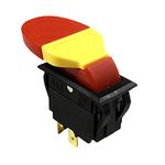 HQRP On-Off Paddle Switch Compatible with Sears Craftsman 137 Series Table Saw & Drill Press 0LWG 27A1 0LWC 0LVW, UL Listed