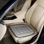 Frido Slim Seat Cushion for Office Chair | Car & Wheelchair – 3cm Thin Memory Foam Cushion for Back Support & Pressure Relief – Non-Slip | Breathable Comfort Pad for Long Sitting (Grey)