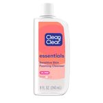 Clean & Clear Essentials Foaming Facial Cleanser, Oil-Free Daily Face Wash to Remove Dirt, Oil & Makeup, 8 fl. Oz - 240 ml