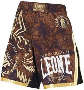 LEONE 1947, Pantalones Cortos De Mma Legionarivs Ii, Unisex Adulto, Bordeaux, XXL, AB790