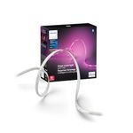 Philips Hue Indoor 16 Ft Smart LED Solo lightstrip Base Kit - 1 Pack - Control with Hue App - Works with Alexa, Google Assistant and Apple HomeKit