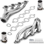 CAIMOTO Conversion Swap Headers C10 LS LSX FOR Chevy GMC Chevrolet Camaro Caprice Silverado Pickup Truck LS1 LS2 LS3 LS6 LS7 4.8L 5.3L 5.7L