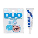 DUO Striplash Faux Eyelash Adhesive Water Proof Solution, Clear, 0.25 oz./7 g. (Packaging may vary slightly)