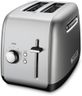 KitchenAid 2-Slice Toaster with manual lift lever, Contour Silver, KMT2115CU