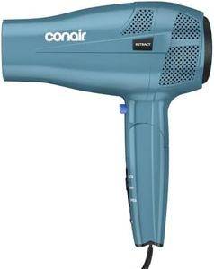 Conair 1875W Travel Hair Dryer with Folding Handle