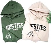 Custom Besties Hoodie with Names on