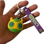 Game valorant Gekko keychain Bag Charms Holiday Gifts for fans, Hi Bow