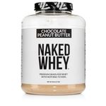 Whey Chocolate Peanut Butter 5LB - All Natural Grass Fed Whey Protein Powder, Chocolate, PB, and Coconut Sugar - No GMO, No Soy, and Gluten Free, Aid Growth and Recovery - 52 Servings