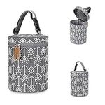 DZOZO Insulated Baby Bottle Bag Breastmilk Cooler Bag Portable Thermal Bottle Bag Baby Bottle Tote Bag Insulated Milk Bottle Bag Storage Bag Portable Milk Bottle Holder Insulated Milk Bottle Carrier