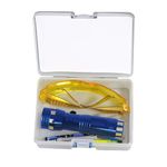 AC Leak Detector Kit Automotive, Auto Air Conditioner Flashlight Leak Detector Tool , Fluorescent Protective Glasses Air Conditioning Accurate Leak Detector Kit, UV Oil Dye Leak Detection Kit (L)