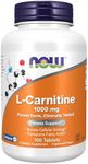 NOW L-Carnitine 1000 mg,100 Tablets