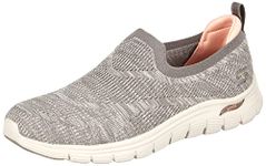 Skechers Womens Arch FIT Vista-in SPRIRATION Taupe Sneaker -6 UK (9 US) (104371)