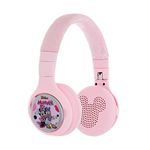 ONANOFF StoryPhones Storytelling Headphones For Kids, Disney Bundle with Minnie Mouse Stories - Screen-Free Entertainment Experience for Stories and Music, Rose Pink
