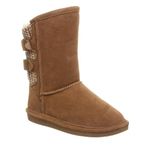 Bearpaw Casual Boots Girl Boshie Youth 13 Child Hickory Neverwet 1669Y