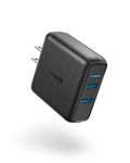 Anker 39.5W Dual USB Wall Charger with Quick Charge 3.0, Anker PowerPort Speed 2 for Samsung Galaxy S6/S7/edge/edge+, Note 7 5/4, LG G4/G5, HTC One M8/M9/A9, Nexus 6, iPhone, iPad and More