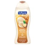 Softsoap Moisturizing Body Wash - Shea and Almond Oil - Refreshing Moisturizing Shower Gel with Jojoba Butter & Coconut Extracts for Renewed, Healthy-Looking Skin, 591 mL