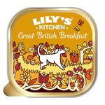 Lily's Kitchen Great British Breakfast - Complete Natural Adult Dog Food Wet (10 x 150g Trays)