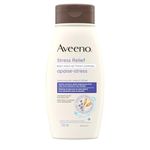 Aveeno Stress Relief Body Wash - Dry Skin, Colloidal Oatmeal, Ylang Ylang, Chamomile, Lavender Essential Oils, 532mL