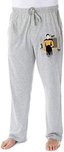 Star Trek The Next Generation Men's Data's Ode to Spot Poem Lounge Pajama Pants, Heather Grey, XX-Large