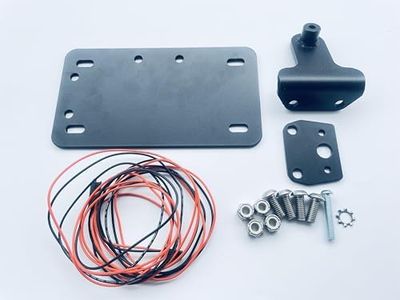 Swingarm License Plate Relocator Plug N Play Harness for Polaris Slingshot S/R/SL/SLR/GT 2015-2023