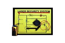 Glacier Laser Security System Circuit Diagram on PCB for Multipurpose Use for Science School Projects.