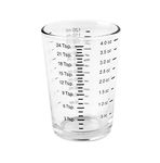 Fox Run Mini Measuring Cup Shot Glass, 4 Ounce