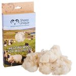 Bird nesting material - 100% pure natural British wool. Soft, warm and eco-friendly - made only from high-welfare sheep wool ethically farmed in Orkney.