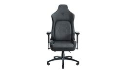 Razer Iskur - Premium Gaming Chair with Integrated Lumbar Support (Desk Chair/Office Chair, Multi-layer Synthetic Leather, Foam Padding, Head Pad, Height Adjustable) Fabric| XL