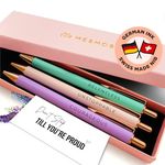 MESMOS Fancy Pen Set, Inspirational Gifts for Women, Motivational Gifts, Office Motivational Pens, Boss Lady Writing Pens, Nice Pens, Click Pens, Unique Pens, Server Pens, Promotion Gifts, Pretty Pen