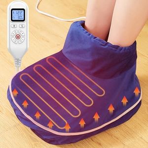 CAMECO 1 Pack Heated Feet Warmers for Women and Men, Foot Warmer Heating Pad for Feet Pain Relief w/Detachable Cover, Foot Heating Pad for Neuropathy | 10-90min Auto Off | 86-158℉