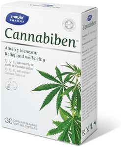 CANNABIBEN ® Cápsulas | Con Aceite de Cáñamo + Canela + Vitaminas B1, B6, B12, D y E | 1 toma al día