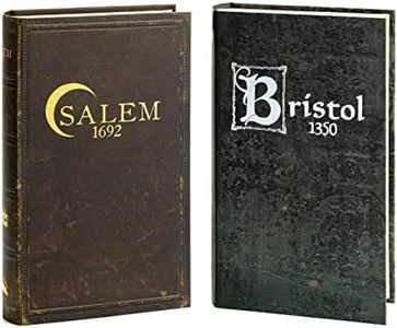 Salem 1692 and Bristol 1350 Board Game Bundle - Games of Strategy, Deceit, Cards, and Luck