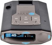 Escort MAX 360c Laser Radar Detector – Wi-Fi and Bluetooth Enabled, 360° Protection, Extreme Long Range, Voice Alerts, OLED Display, Escort Live, Black