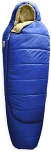 The North Face Eco Trail Synthetic 20F / -7C Backpacking Sleeping Bag, TNF Blue/Hemp, Regular-Right Hand