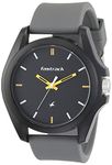 Fastrack Fastfit Quartz Analog Grey Dial Silicone Strap Unisex Watch-NS68011PP08