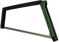 AGAWA - BOREAL24 -> 24 Inch Folding Bow Saw (Black Frame - Green Handle - All Purpose Blade)