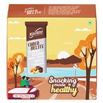 RiteBite Max Protein Choco Delite Nutrition Bar with Oats, Almonds & Dark Chocolate | No Cholesterol & Trans Fat Snack Bar, 40g (Pack of 12)