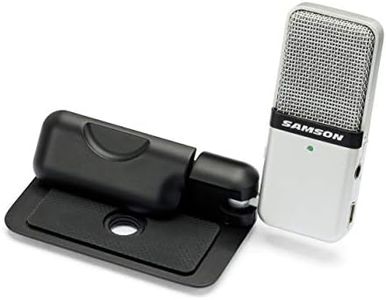 Samson Go Mic Portable Multi-Pattern USB Condenser Microphone That Clips to Your Computer for Podcasting, Recording, Zooming, and Skype