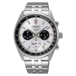 Seiko Men Analog Quartz Watch with Stainless Steel Strap SSB425P1