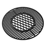 only fire Cast Iron Grill Grate Replacement Gourmet BBQ System for Weber 22inch Kettle Charcoal Grills