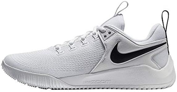 Nike Womens Zoom Hyperace 2 Volleyball Shoe nkAA0286 100 (10 M) White/Black