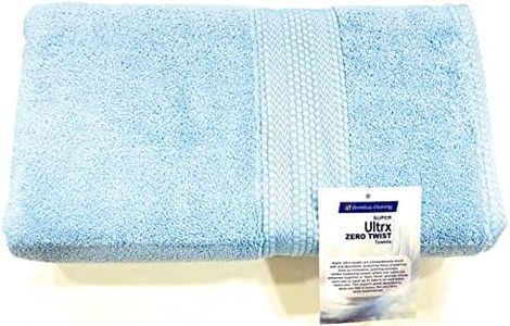 Bombay Dyeing Ultrx Large Bath Towel 650 GSM- Sky Blue