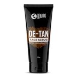 BEARDO DeTan Face scrub for Men, 50g | Coffee Face Scrub for Blackhead & Tan Removal | Glowing Skin with Dual Bead Exfoliation | Reduce Dark Spots & Oil Control