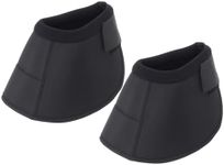 Horse Hoof Boot, Easy to Wear & No-Turn Horse Shoes, Protective Equine Bell Boots with Loop Closure, Professional Equestrian Supplies for Riding & Training, Secure Fit for Equine Hoof (2Pcs,M)