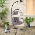 Hanging Egg Swing Chair with Stand 