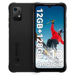 UMIDIGI Bison X20 Unlocked Cell Phones Canada, Rugged Phone, Android 13 Smartphone, 6000mAh, Waterproof Phone, 12(6+6)+128GB/TF 1TB, 6.53" Screen, NFC Face ID AGPS, 4G Dual SIM Outdoor Mobile