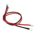 Battery Cables 10 Gauge 10AWG Red Black Battery Power Inverter Cables PVC+Copper for Cars Trucks Ships Solar Energy ATVs