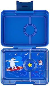 Yumbox Snack 3-Compartment Snack Bento Box - Surf Blue