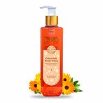 Omeo Calendula Body Wash, Shower Gel with Natural Extract of Calendula for Moisturises and Gentle Skin Cleanser for Women & Men | Pump Bottle - 180ML (Calendula)